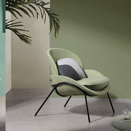 Poltrona contemporanea - UU - Zhejiang Sunon Furniture Manufacture Co., Ltd. - in tessuto / con cuscino rimovibile / grigia