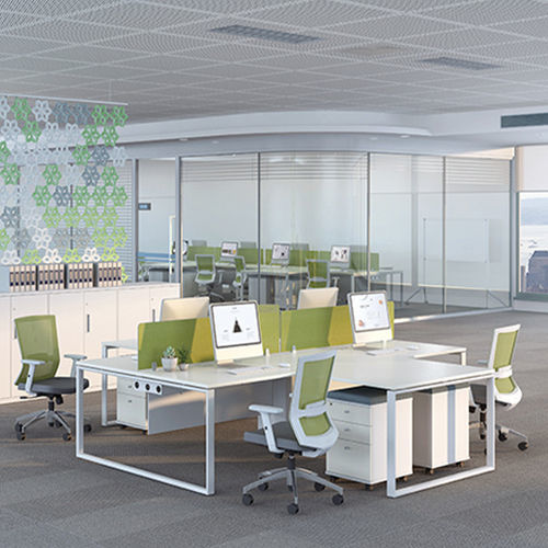 Tavolo da lavoro contemporaneo - Mix - Zhejiang Sunon Furniture Manufacture Co., Ltd. - in laminato / in rovere / in noce