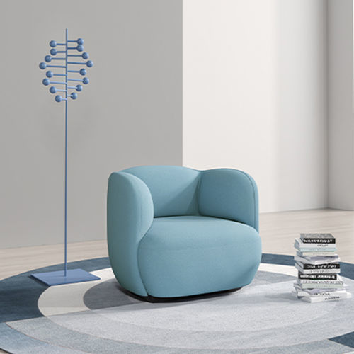Poltrona contemporanea - D series-D1  - Zhejiang Sunon Furniture Manufacture Co., Ltd. - in tessuto / in pelle / con schienale alto