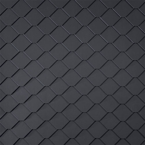 Sistema di facciata in fibrocemento - DIAMOND PATTERN - Cedral - resistente al fuoco / resistente alle intemperie