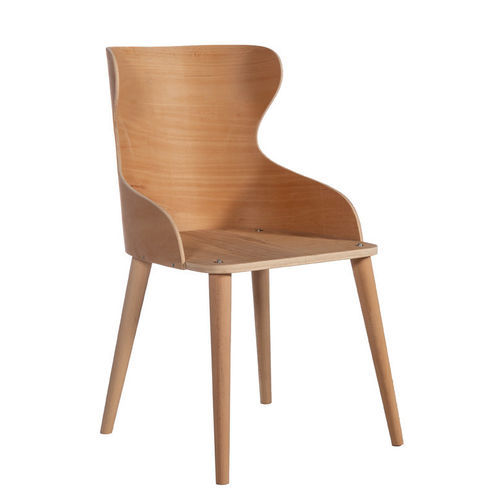 Sedia contemporanea - P-204  - Papelci - da interno / in legno compensato / con supporto in legno