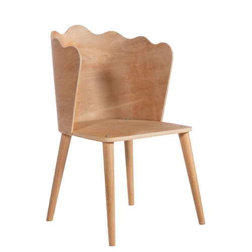 Sedia contemporanea - P-210  - Papelci - da interno / in legno compensato / con supporto in legno