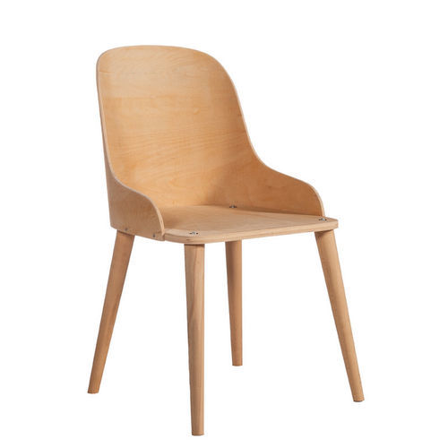 Sedia contemporanea - P-213  - Papelci - da interno / in legno compensato / con supporto in legno