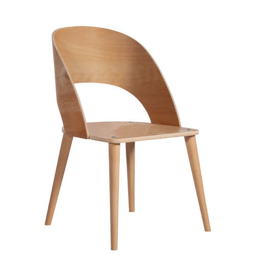 Sedia contemporanea - P-226 - Papelci - da interno / in legno compensato / con supporto in legno