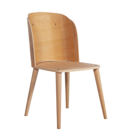 Sedia contemporanea - P-228 - Papelci - da interno / in legno compensato / con supporto in legno