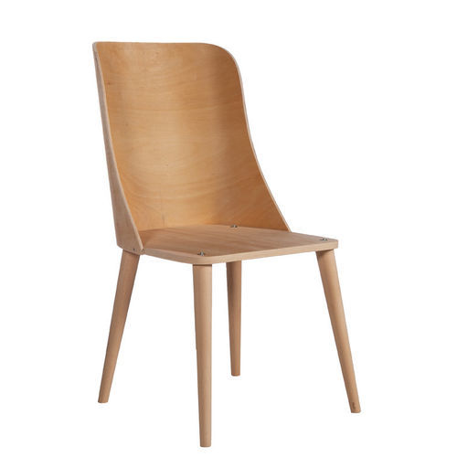 Sedia contemporanea - P-235 - Papelci - da interno / in legno compensato / con supporto in legno