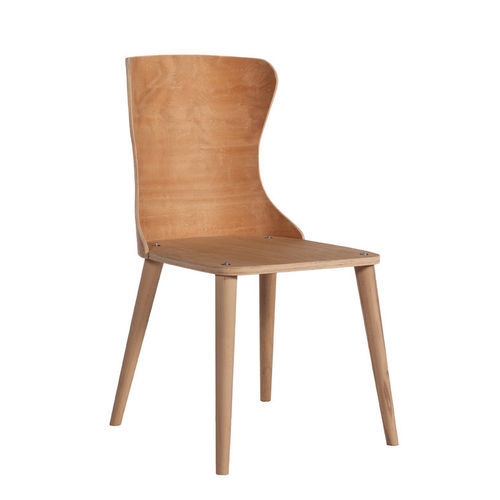 Sedia contemporanea - P-237 - Papelci - da interno / in legno compensato / con supporto in legno