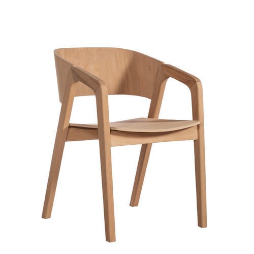 Sedia contemporanea - P-254 - Papelci - da interno / in tessuto / in legno compensato