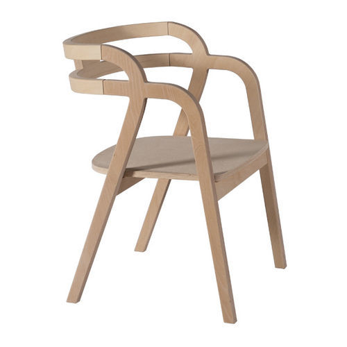 Sedia contemporanea - P-331 - Papelci - in legno compensato / con supporto in legno / con 4 gambe