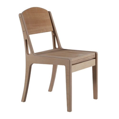 Sedia contemporanea - P-338 - Papelci - da cucina / in legno compensato / con supporto in legno