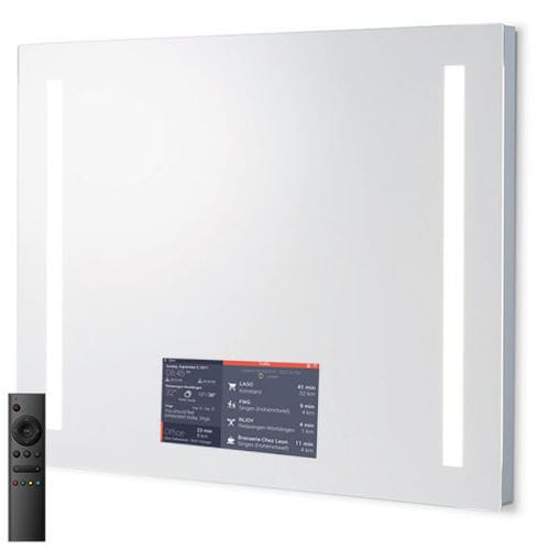 Specchio da bagno a muro - SMART MIROIR - ad notam france - per hotel / per camera d'hotel / per parrucchiere