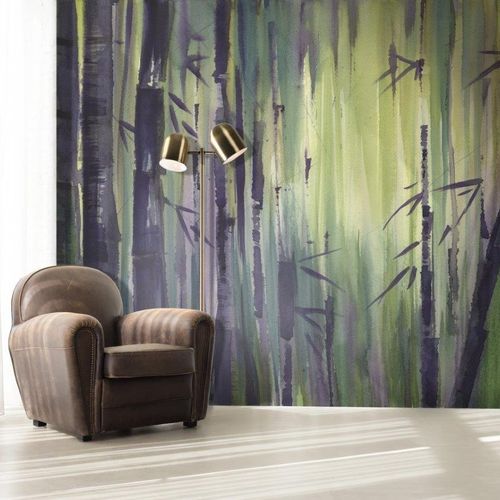 Carta da parati contemporanea - BAMBOO - ABSOLUTA COLLECTION - in fibra di cellulosa / in tessuto non tessuto / in fibra naturale
