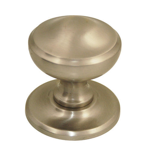 Maniglia Centrale Porta Lusso Pomello Porta Ottagonale In Ottone Massiccio - Diametro 80 Mm, Finitura Lucida, Per Porte Grandi Pomello Centrale Porta Grande