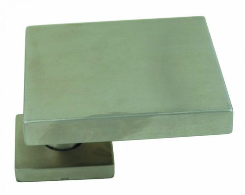 Pomello per porta contemporaneo - BOUTON - cadap - in acciaio inossidabile