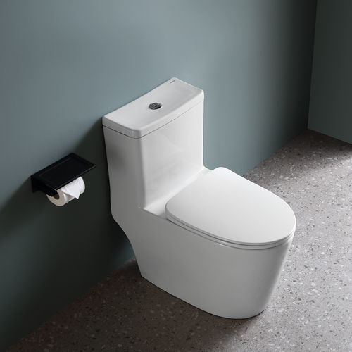 WC da appoggio - HDC6327  - Huida Sanitary Ware Co., Ltd. - in ceramica / per uso residenziale / allungato