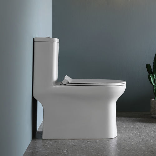 WC da appoggio - HDC6328 - Huida Sanitary Ware Co., Ltd. - in ceramica / per uso residenziale / quadrato