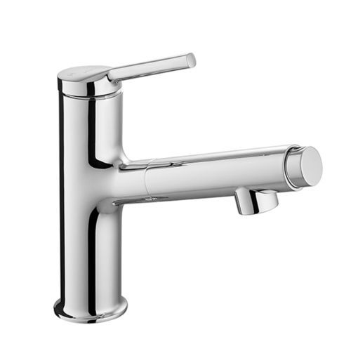 Miscelatore per lavabo - HWM5011-A01CP - Huida Sanitary Ware Co., Ltd. - da appoggio / in metallo cromato / da bagno