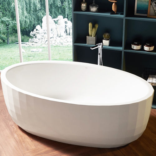 Vasca da bagno ovale - HD8633 - Huida Sanitary Ware Co., Ltd. - da appoggio / per ambiente abitativo / ad uso professionale
