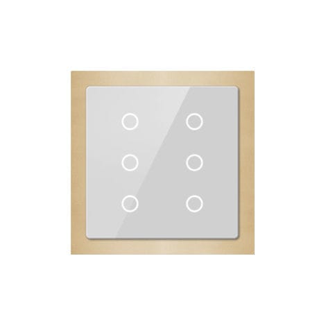 Tastiera di controllo per sistema domotico - 6 BUTTONS TOUCH - Guangzhou Video-Star Intelligent Corp., Ltd - per lampadario / a muro / KNX