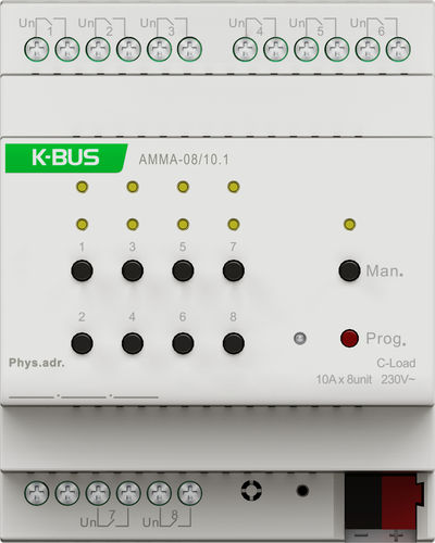 Attuatore binario DIN - AMMA-08/10.1 - Guangzhou Video-Star Intelligent Corp., Ltd