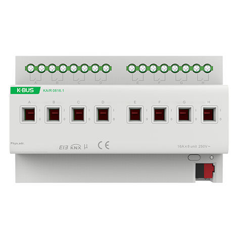 Attuatore di commutazione KNX - KA/R 0416.2 - Guangzhou Video-Star Intelligent Corp., Ltd - su guida DIN / per uso residenziale / contract