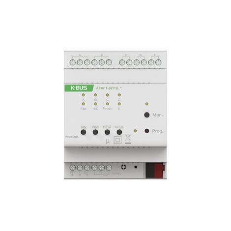 Attuatore di commutazione per sistema domotico - AFVFT-07/10.1 - Guangzhou Video-Star Intelligent Corp., Ltd - KNX / su guida DIN / per uso residenziale