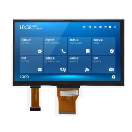 Touch screen 7" - LANDSCAPE - Guangzhou Video-Star Intelligent Corp., Ltd - per sistema domotico / per controllo accessi / a muro