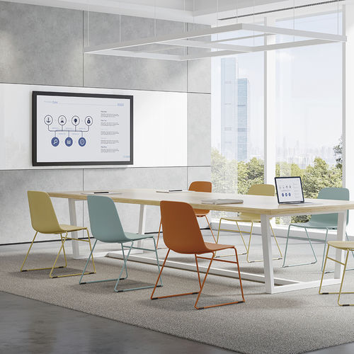 Sedia contemporanea - Lola 02 - Foshan Orcco Furniture Co., Ltd. - da interno / in tessuto / con supporto in acciaio