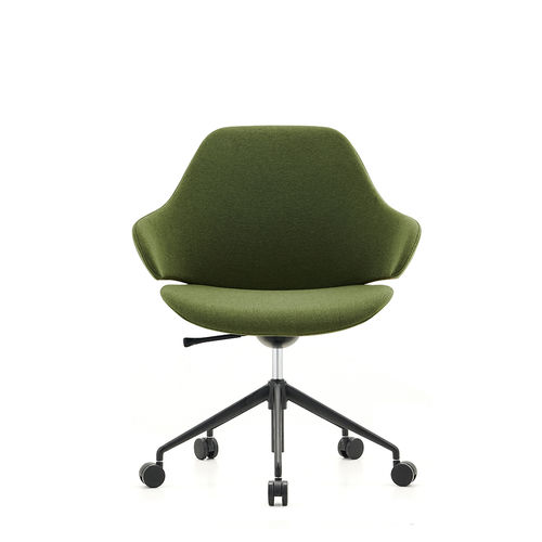 Sedia da ufficio contemporanea - Yi  - Foshan Orcco Furniture Co., Ltd. - da interno / in tessuto / con base in alluminio levigato