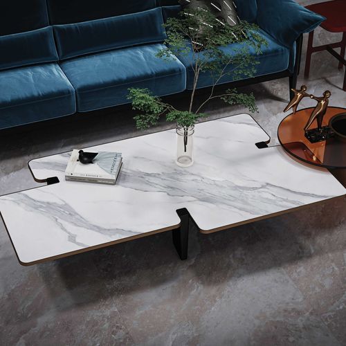 Piano per tavolo in porcellana - CALACATTA EXTRA  - Guangdong Kito Ceramics Group Co., Ltd. - antimacchia / contract / marrone