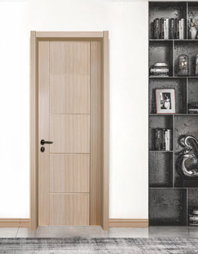 Porta da interno - MOULDED SKIN - Zhengzhou Shengyifa Industrial Co., Ltd. - in legno composito (WPC) / battente / contemporanea