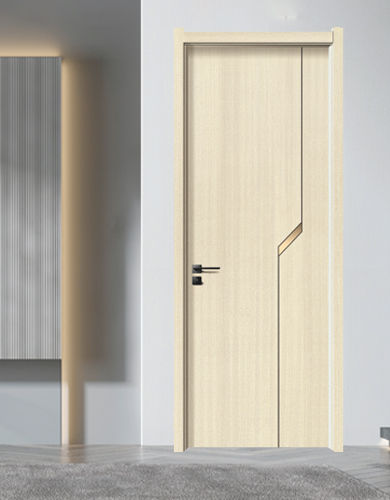 Porta da interno - ASSEMBLY COLOR SKIN - Zhengzhou Shengyifa Industrial Co., Ltd. - in legno composito (WPC) / battente / contemporanea