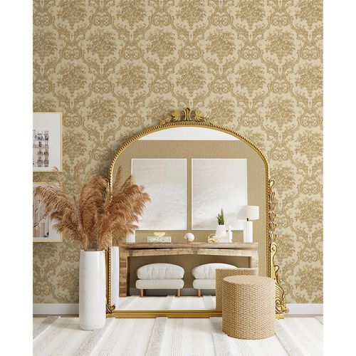 Carta da parati in stile - 1310 SERIES - ADAWALL - a motivi / aspetto tessuto / grigia