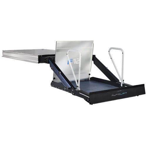 Piattaforma elevatrice per sedia a rotelle - F12 - AUTOLIFT Srl - per cantiere / ad uso professionale / da esterno