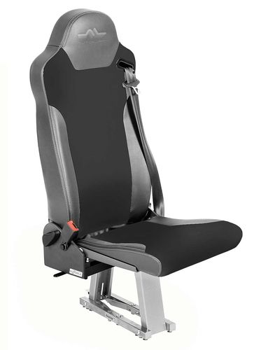 Sedia contemporanea - TAF 2 - AUTOLIFT Srl - da interno / in tessuto / con supporto in metallo laccato