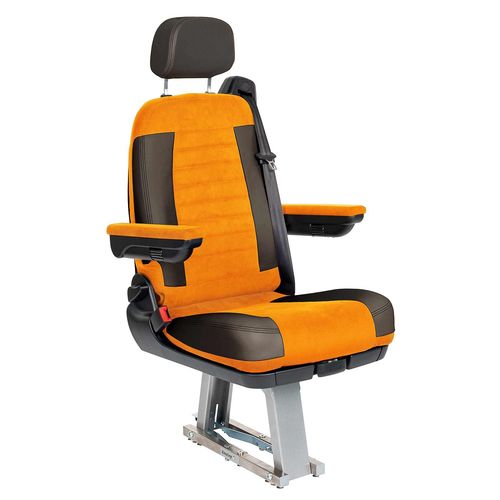 Sedia contemporanea - VANX - AUTOLIFT Srl - da interno / in tessuto / con supporto in metallo laccato