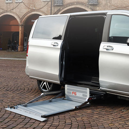 Piattaforma elevatrice per sedia a rotelle - F6 MULTILINK EVO – SIDE ENTRY - AUTOLIFT Srl - per veicolo / ad uso professionale / da esterno