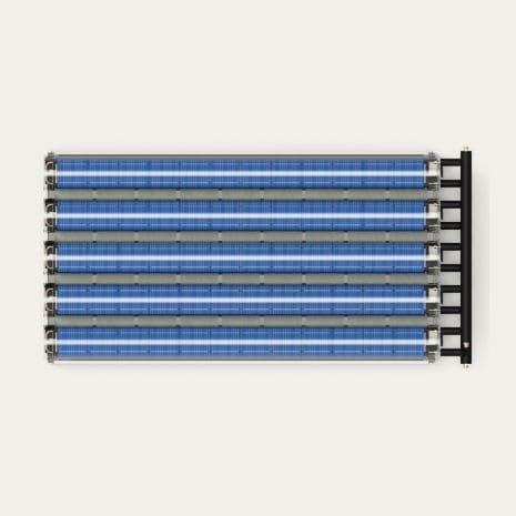 Pannello solare termico a tubi sottovuoto - VIRTUPVT HD - Naked Energy - per scaldare l’acqua / per riscaldamento / in vetro antiriflesso