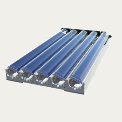 Pannello solare termico a tubi sottovuoto - VIRTUHOT HD - Naked Energy - per scaldare l’acqua / per riscaldamento / in vetro antiriflesso
