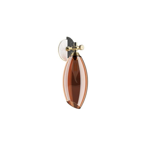 Applique Art Deco - COCOON SCONCE - Hommés Studio - da interno / in acciaio inossidabile / in vetro soffiato