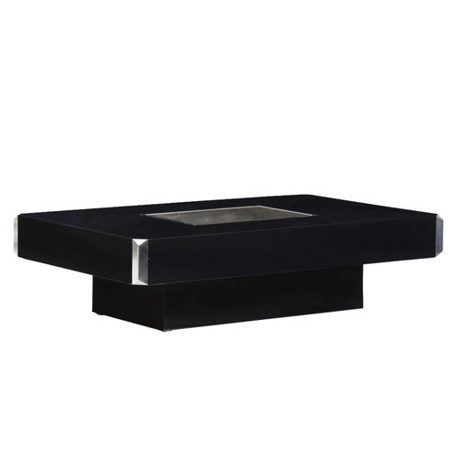 Tavolino basso contemporaneo - WILLY RIZZO - Hommés Studio - in laminato / con supporto in laminato / rettangolare