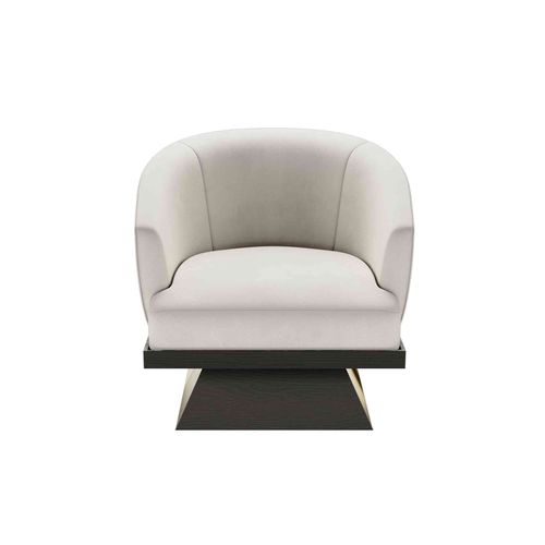 Poltrona contemporanea - MOA  - Hommés Studio - in tessuto / personalizzabile / fatta a mano