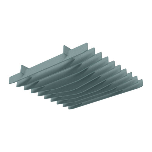 Baffle acustico in PET - PEAK - Impact Acoustic - sospeso / rettangolare / decorativo