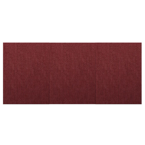 Pannello acustico per soffitto - PASS - Impact Acoustic - in PET / rettangolare / aspetto legno