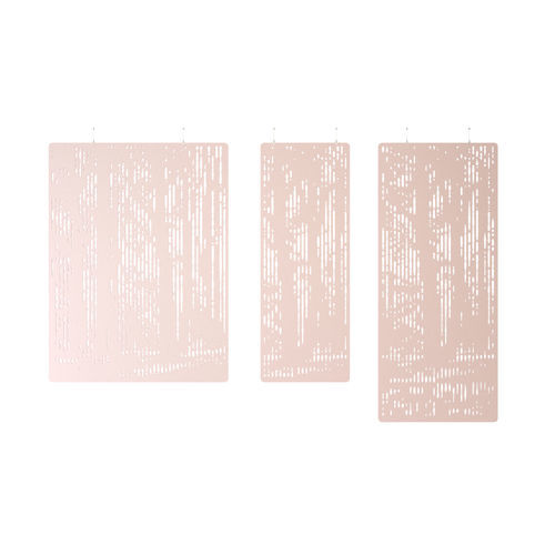 Separatore di spazi acustico - FOREST - Impact Acoustic - in PET / contract / da interno