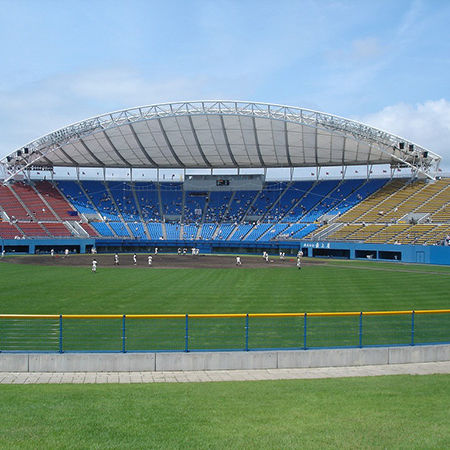Membrana architettonica in tessuto - FGT-800(KOMACHI STUDIUM) - Chukoh Chemical Industries,Ltd. - in fibra di vetro / in fluoropolimero / in tessuto di vetro rivestito PTFE