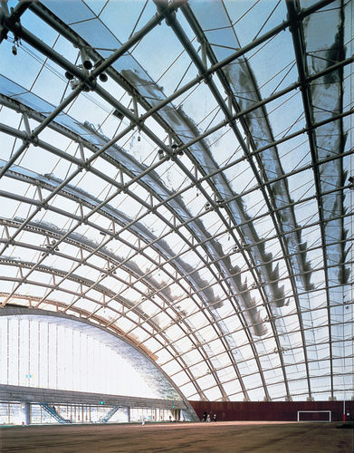Membrana architettonica in tessuto - FGT-800(AKITA SKYDOME) - Chukoh Chemical Industries,Ltd. - in fibra di vetro / in fluoropolimero / in tessuto di vetro rivestito PTFE