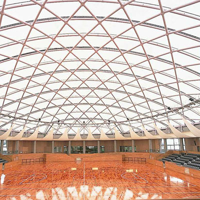 Membrana architettonica in tessuto - FGT-800(KASUYA DOME) - Chukoh Chemical Industries,Ltd. - in fibra di vetro / in fluoropolimero / in tessuto di vetro rivestito PTFE