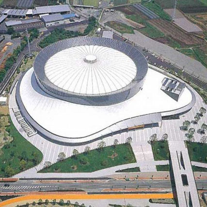 Membrana architettonica in tessuto - FGT-600（PARK DOME KUMAMOTO） - Chukoh Chemical Industries,Ltd. - in fibra di vetro / in fluoropolimero / PTFE