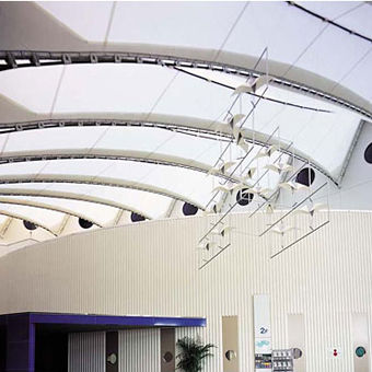 Membrana architettonica in tessuto - FGT-800(MARINE WORLD UMINO-NAKAMICHI) - Chukoh Chemical Industries,Ltd. - in fluoropolimero / PTFE / in tessuto di vetro rivestito PTFE